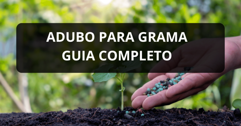 Tutorial de Adubação para Gramados