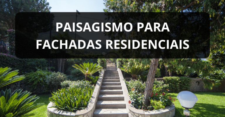 Paisagismo em Fachada Residencial